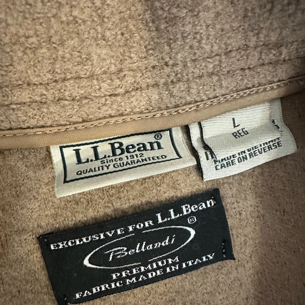 Gorgeous Vintage Taupe Bellandi for LLBean Wool Coat - Picture 6 of 14